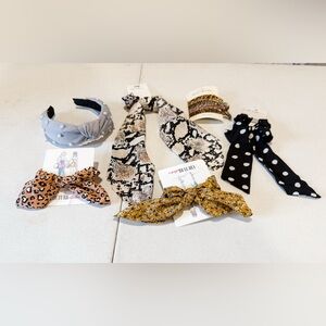 Set of (6) Hair Accessories